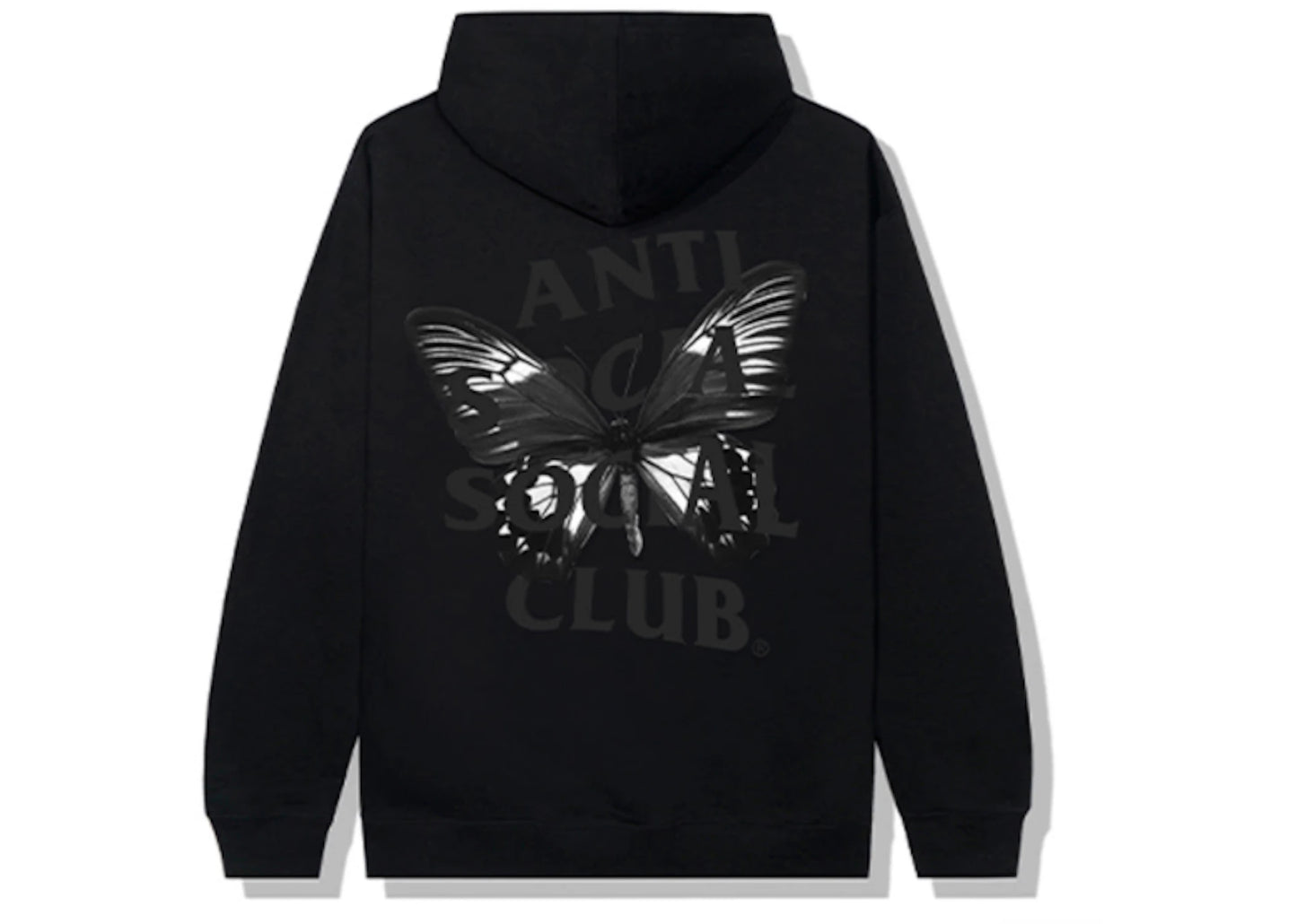 Anti Social Social Club Hidden Sky Hoodie Black