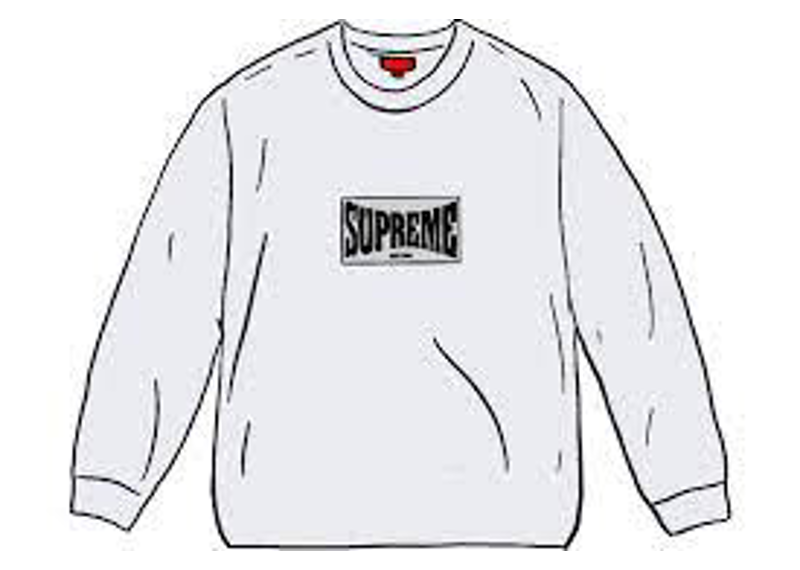 Supreme Woven Label L/S Top