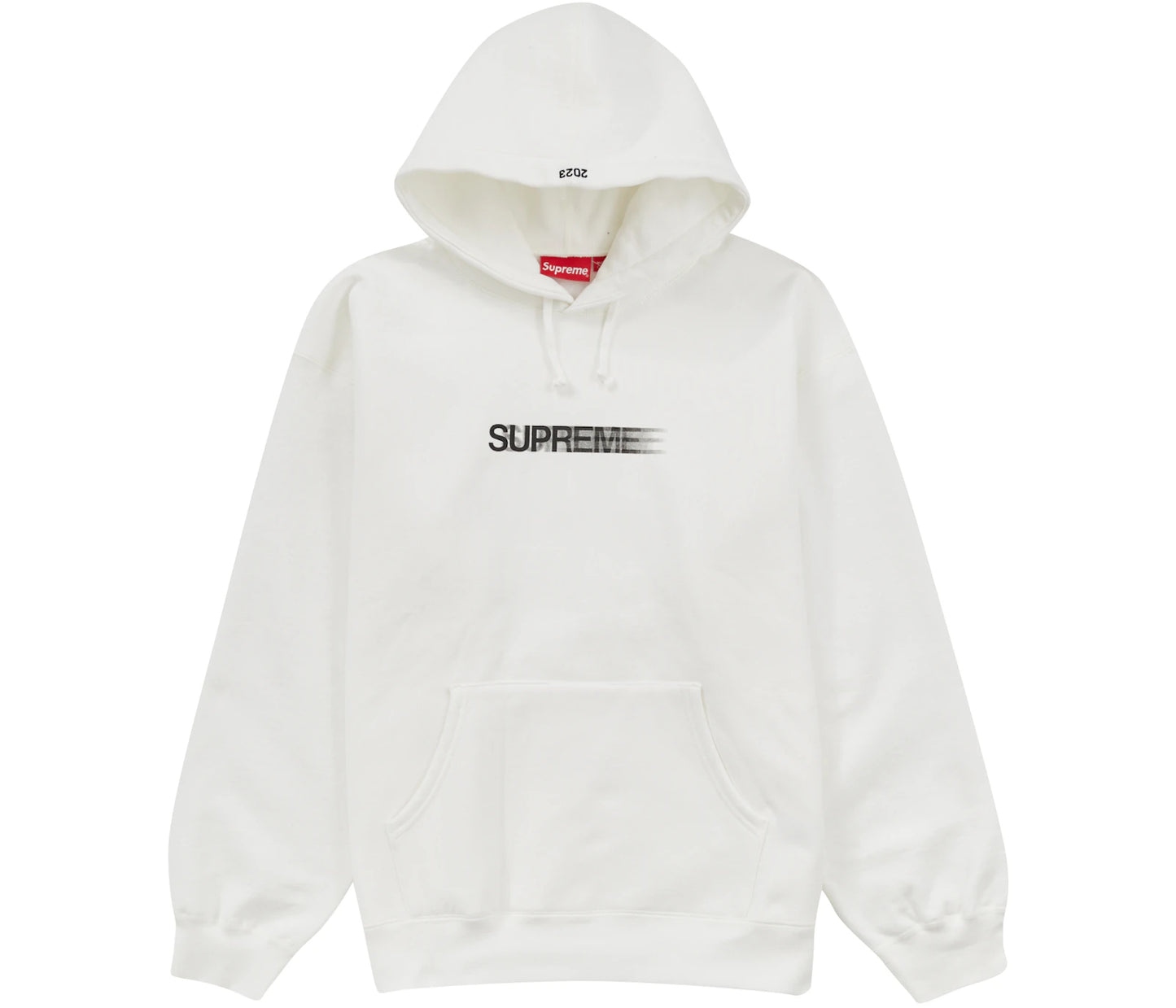 Supreme Motion Logo Hooded Sweatshirt (SS23) White