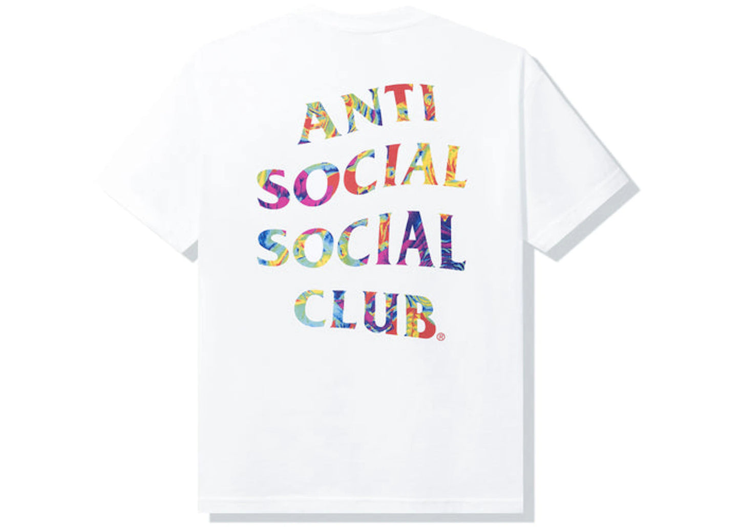 Anti Social Social Club Pedals On The Floor T-shirt White