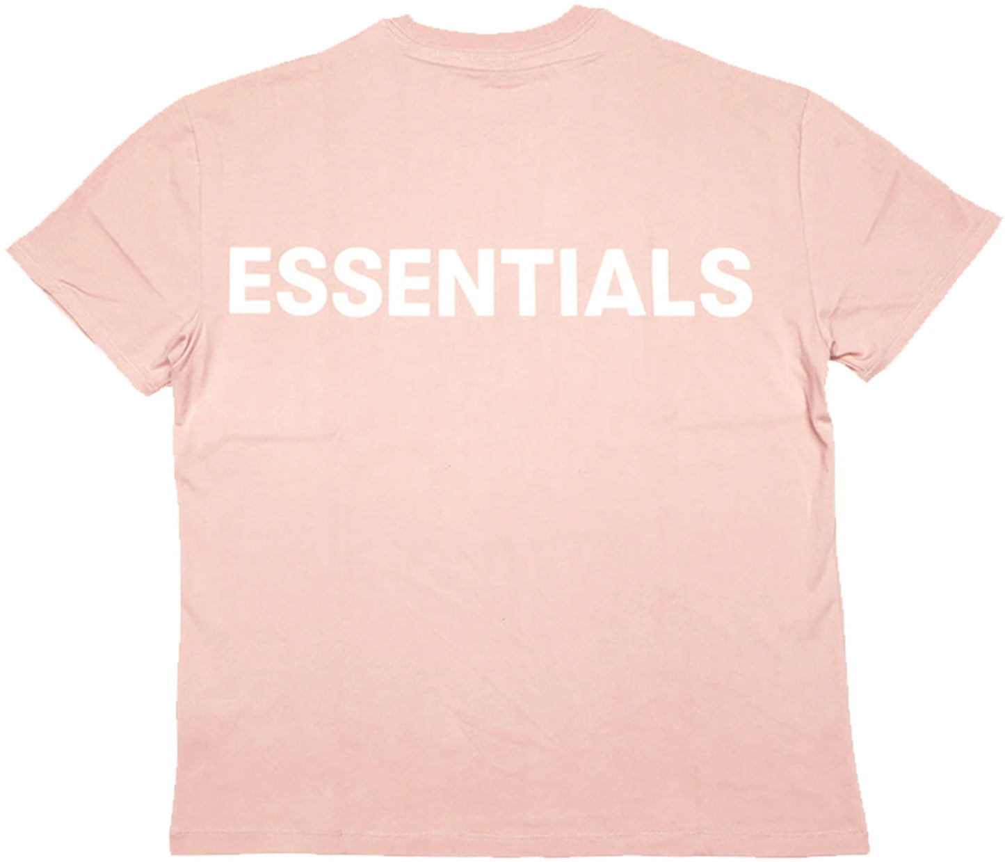 Fear of God Essentials Pink 3M Logo Boxy T-shirt Blush