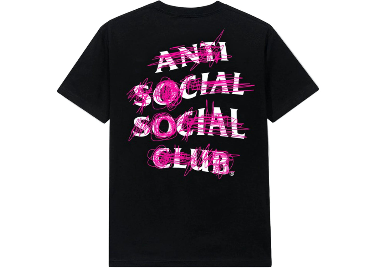 Anti Social Social Club Nevermind T-shirt Black