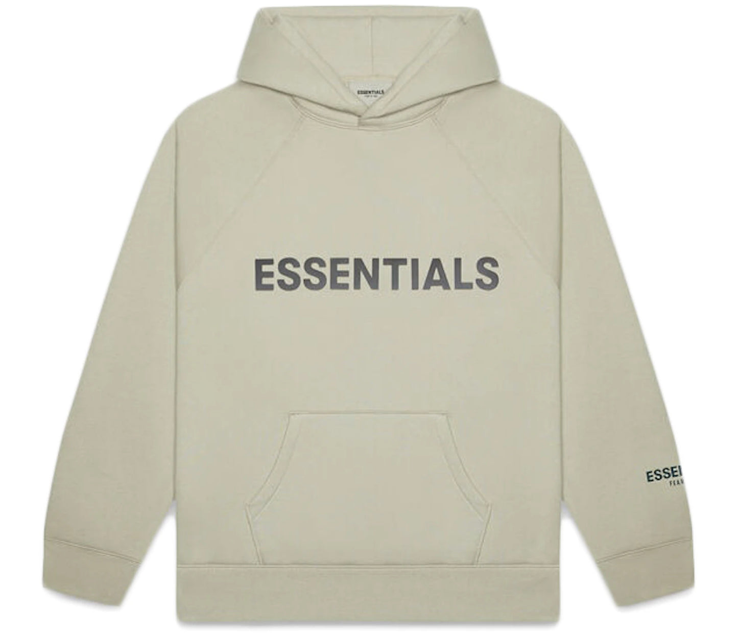 Fear of God Essentials Pullover Hoodie Applique Logo Moss