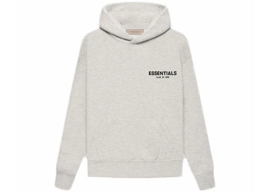 Fear of God Essentials Kids Hoodie (SS22) Light Oatmeal