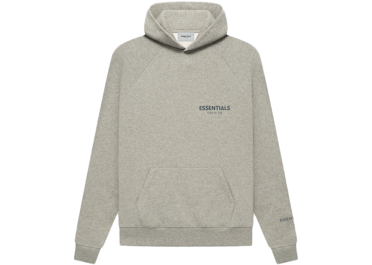 Fear of God Essentials Core Collection Pullover Hoodie Dark Heather Oatmeal