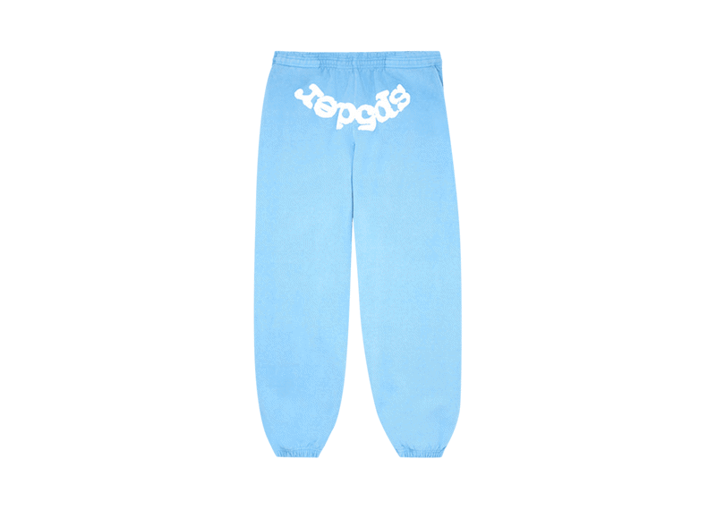 Sp5der Web Sweatpants Sky Blue