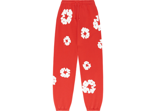 Denim Tears The Cotton Wreath Sweatpants Red