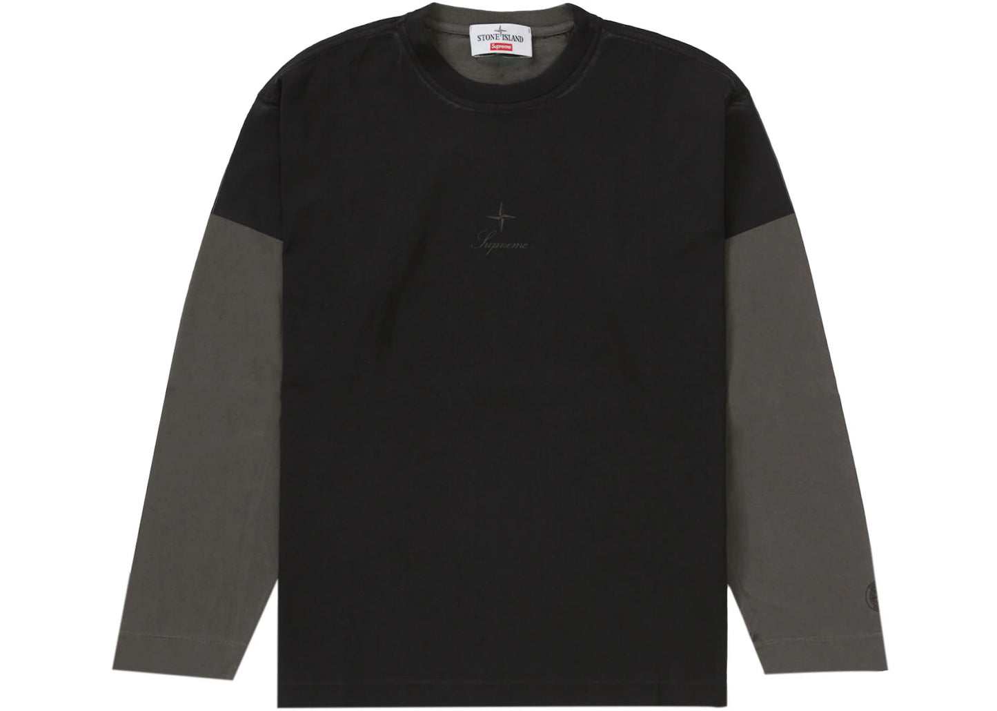 Supreme Stone Island L/S Top Black